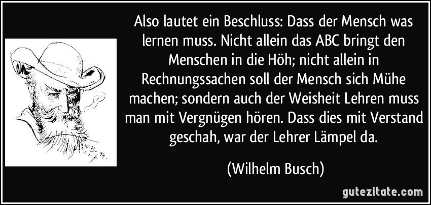 Wilhelm Busch Pastor Zitate Weisheiten Zitate