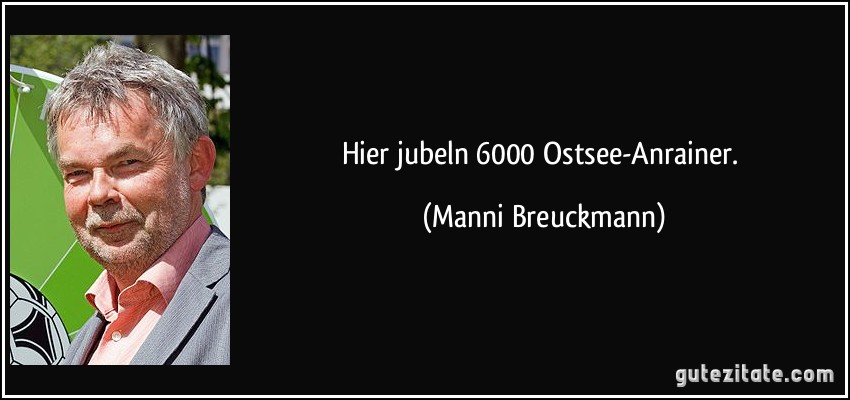 Hier jubeln 6000 Ostsee-Anrainer. (Manni Breuckmann)