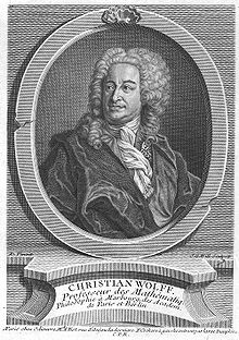 Christian Freiherr von Wolff