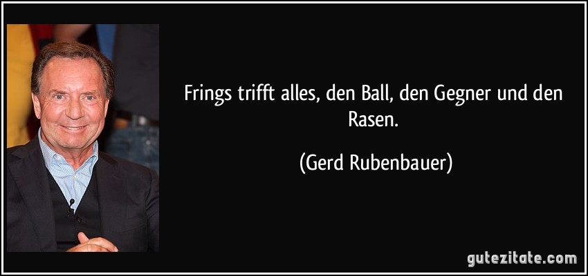 Frings trifft alles, den Ball, den Gegner und den Rasen. (Gerd Rubenbauer)