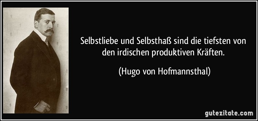 Selbsthass zitate