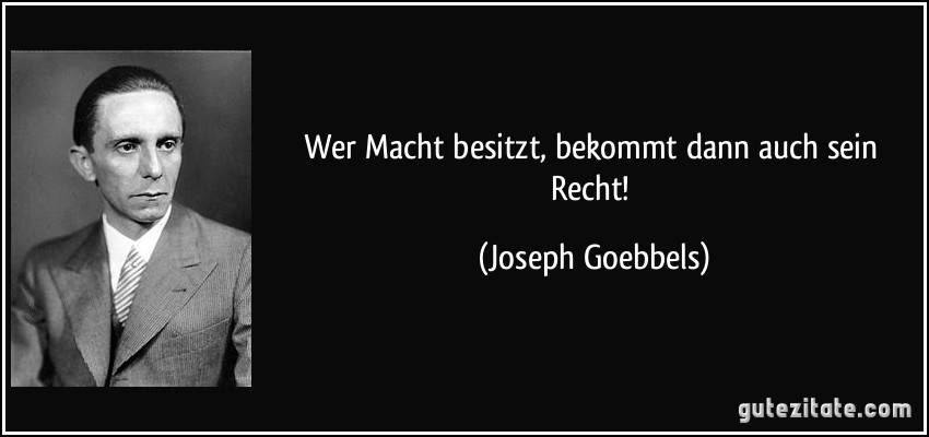 Goebbels Zitate